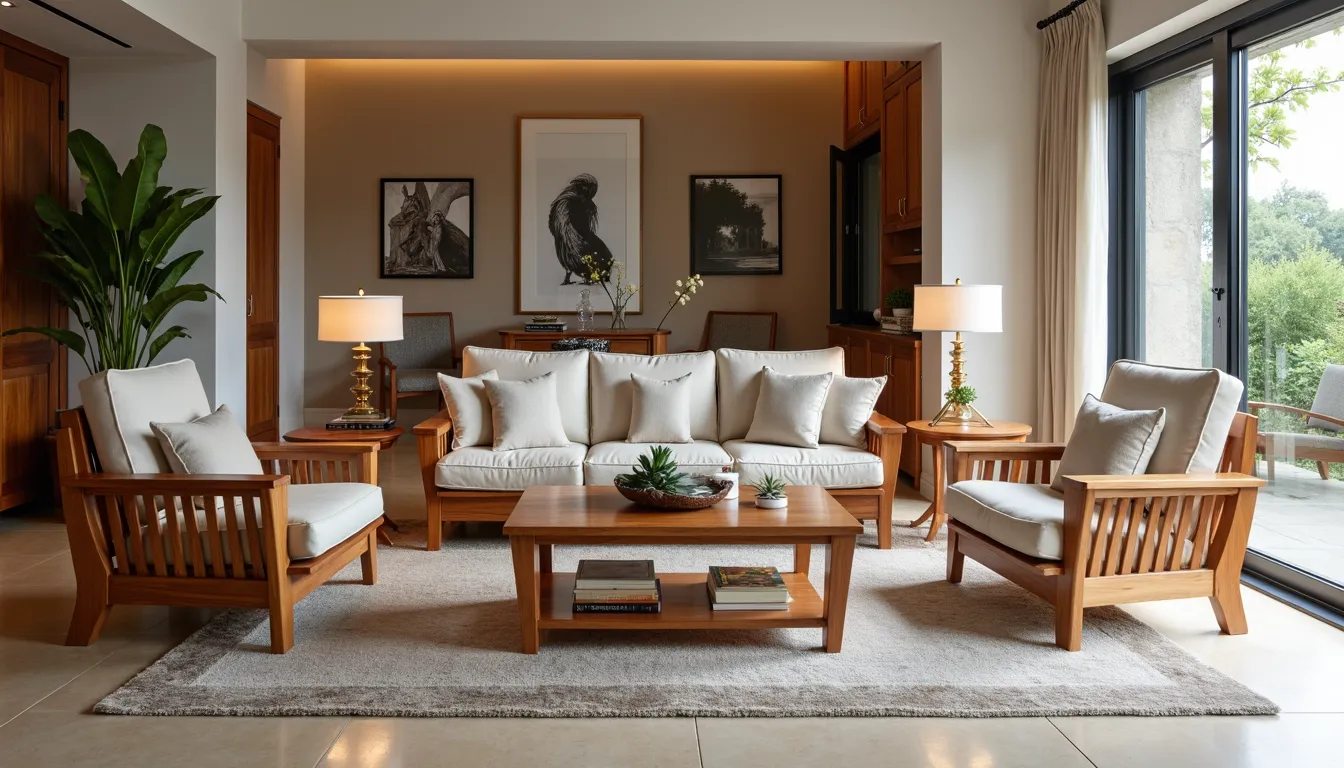 teak furniture indonesia living room