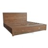 Andrew Teak Bed Frame - Teak Wood Furniture