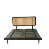 Nathan Modern Bed Frame - Teak Indoor Furniture