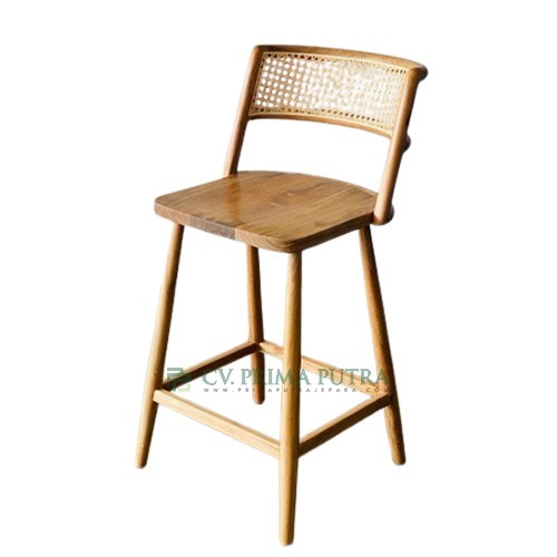 Christopher Rattan Height Bar Chair