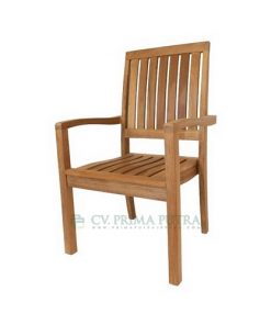 Matias Stacking Arm Chair