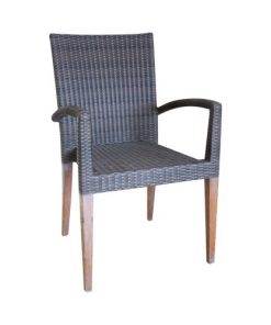 Cruz Syntetic Teak Chair