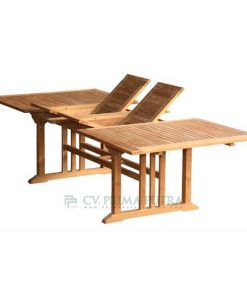 Selah Rect Double Extend Table 270x120
